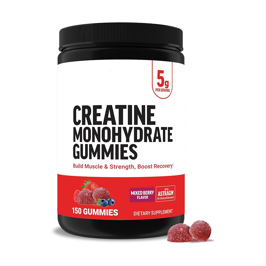 Creatine Monohydrate Gummies Tkabbir tal-Muskoli