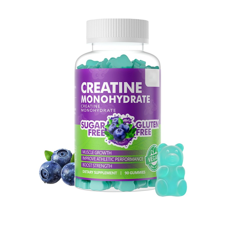 Creatine monohydrate gummies is-suppliment tal-powerhouse tiegħek għas-saħħa tal-fitness