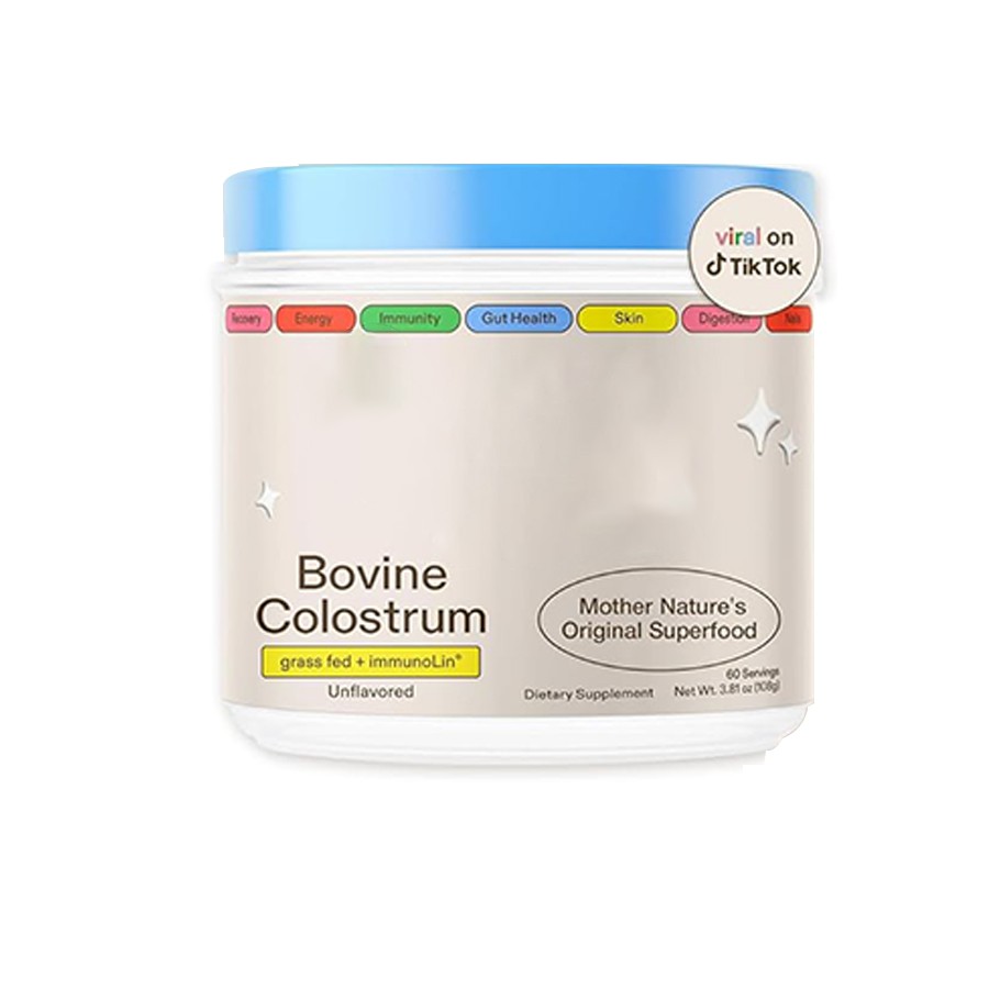 Grass Fed Kapsuli tal-Kolostru Bil ImmunoLin