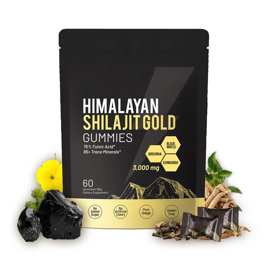 Himalayan Shilajit Gummies Gummes Nature's Potent Wellness Elixir