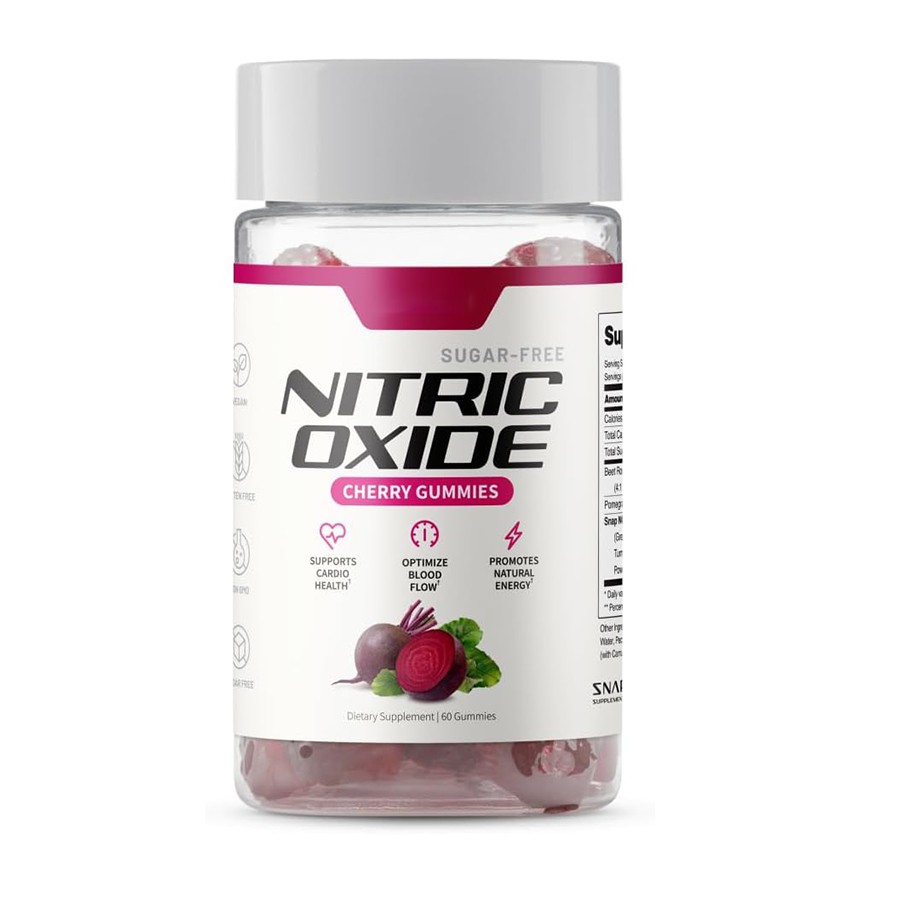 Ossidu Nitriku Cherry Gummies In-natura Powered Appoġġ għall-Vitalità tas-Saħħa tal-Qalb