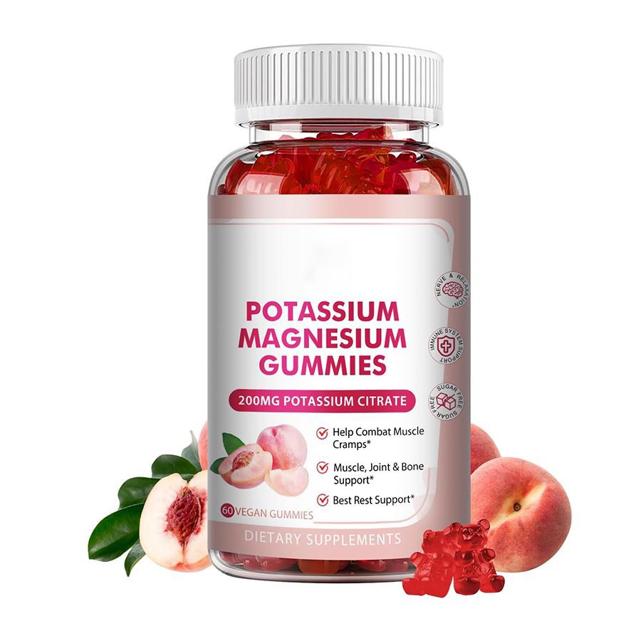 Gummies tal-manjeżju tal-potassju: formula avvanzata għall-muskolu, għadam, u benessri totali tal-ġisem