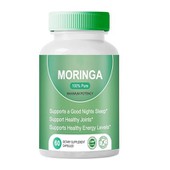 Kapsuli Organiċi ta 'Estratt ta' Moringa