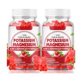 Potassju Magnesium 8in1 Advanced Gummies: Kid Adult - Appoġġ ta 'ħbiberija għall-muskolu, immunità ta' kuljum Vitalità