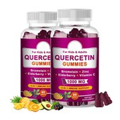 Quercetin Gummies 5 f'1 Appoġġ Immuni Chews Għall-Adulti tat-Tfal