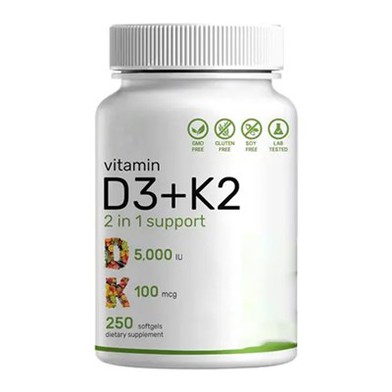 Vitamina D3 + K2 Suppliment