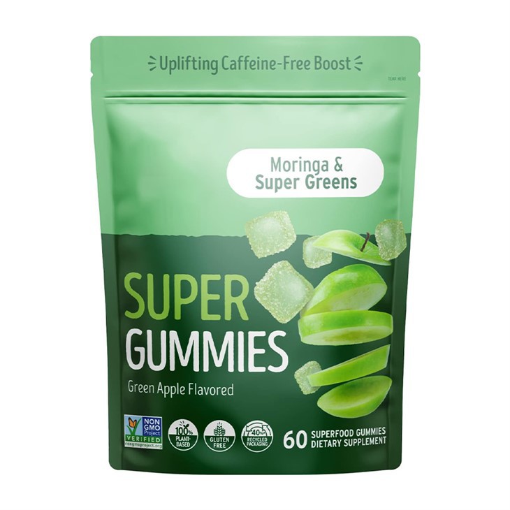 SuperGummies Nutrient - impjant ippakkjat - gummies ibbażati għall-vitalità ta 'kuljum