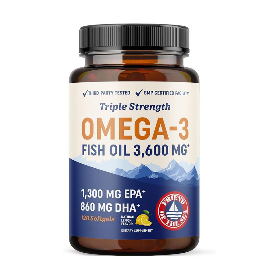 Żejt tal-Ħut Triple Strength Omega 3