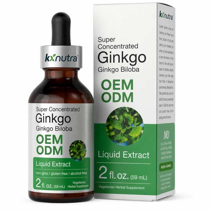Vegetarian Ginkgo Biloba Liquid Extract